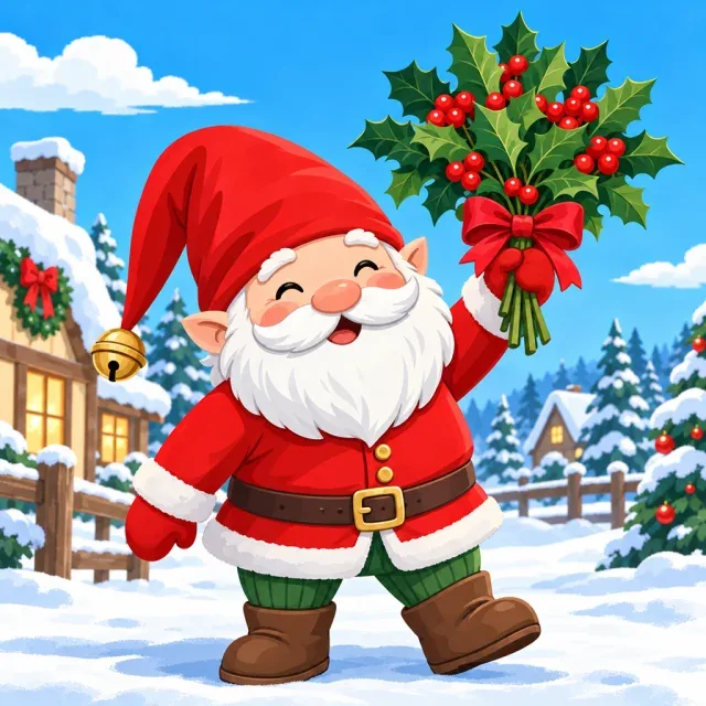 Gnomo navideño