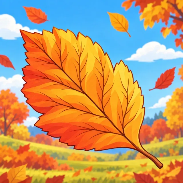 Hojas de otoño