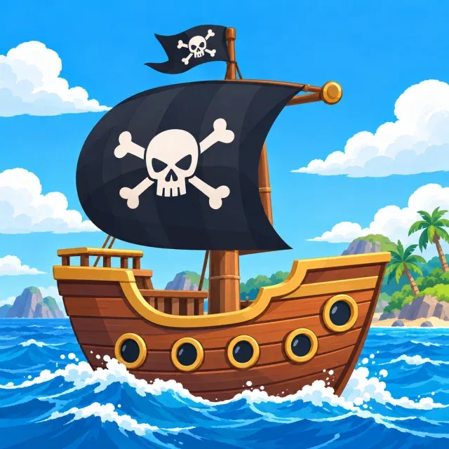 Barco pirata