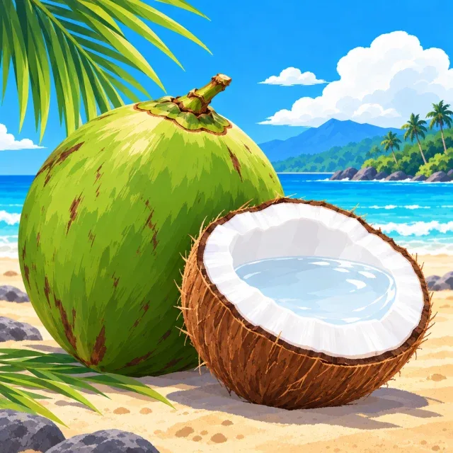 Coco fruta