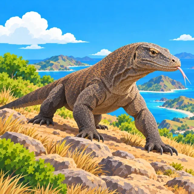 Dragón de komodo