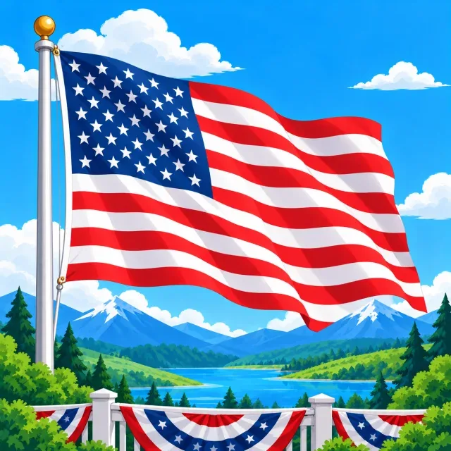 Bandera de estados unidos