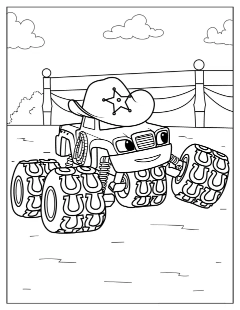Starla Cowgirl Monster Machine