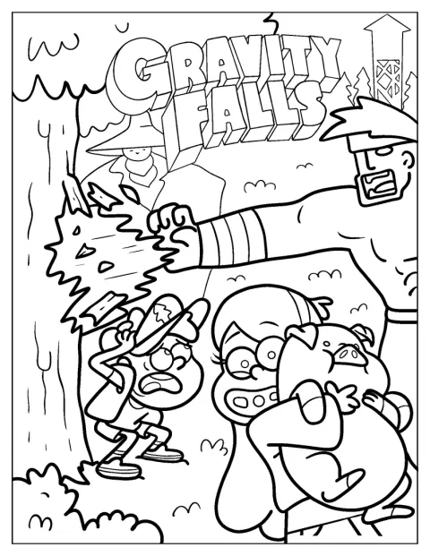 Dipper, Mabel e Waddles aparecem na capa de Gravity Falls: Even Stranger.