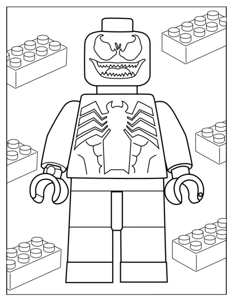 Venom para colorear 20