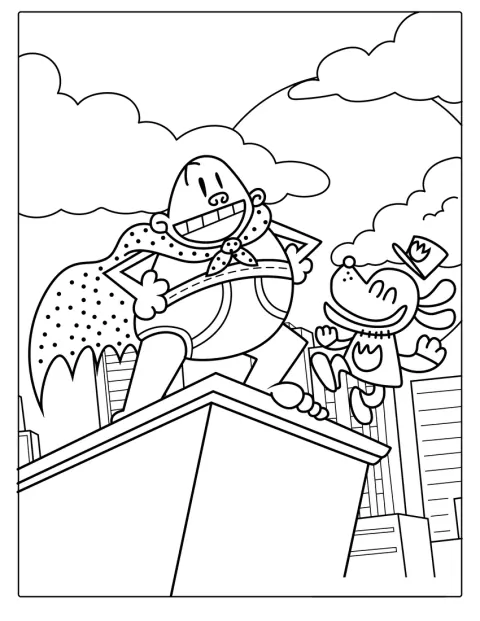 Dog Man trifft Captain Underpants.