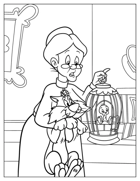 Emma Webster presenterer Pip for Sylvester.