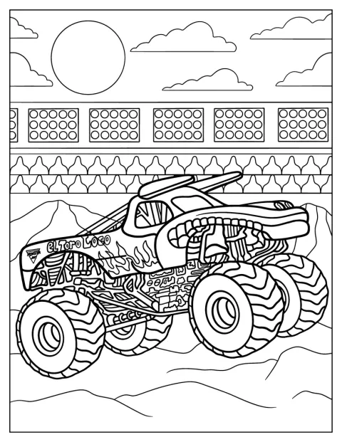 El Toro Loco aparece durante el día, preparado para la acción.