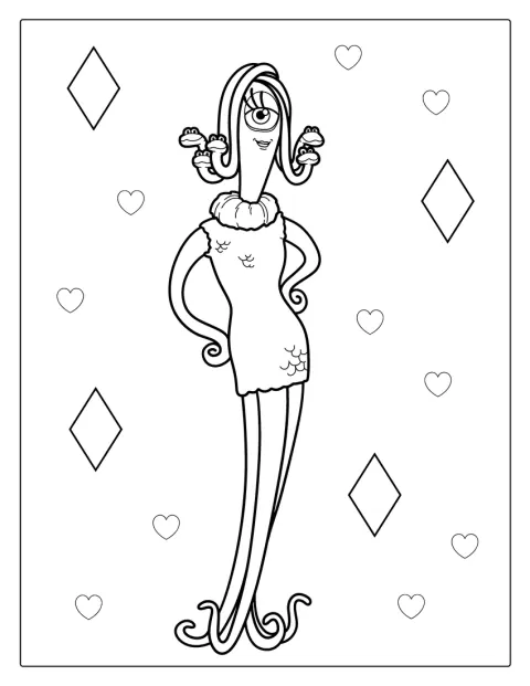 Coloring Sheet Of Celia To Color
