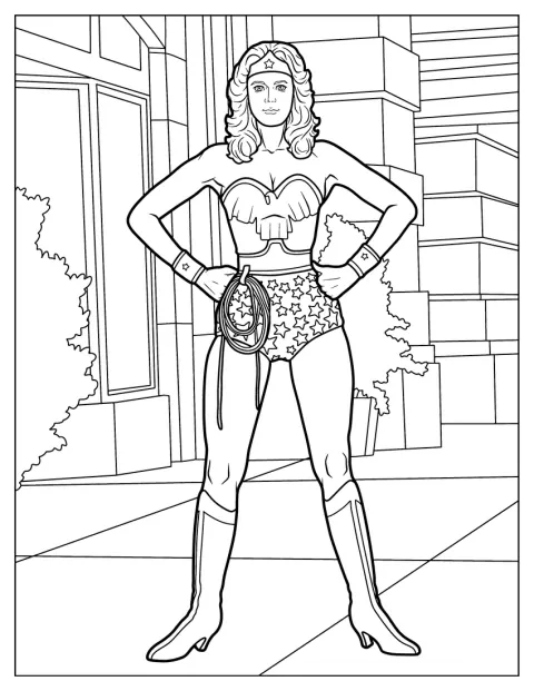 Lynda Carter nähdään Ihmenaisen roolissa.