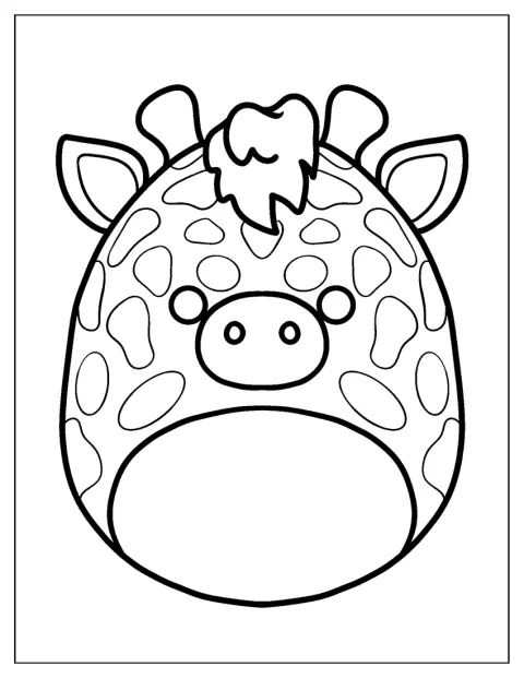 Garry The Giraffe Squishmallow