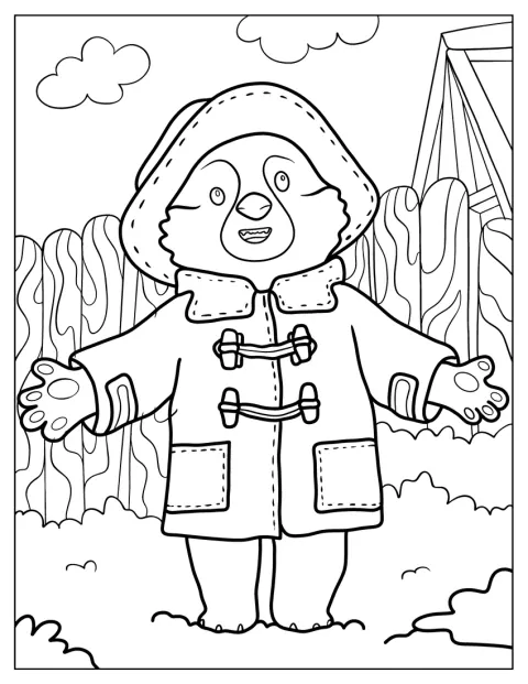 Paddington smiler med armene åbne.