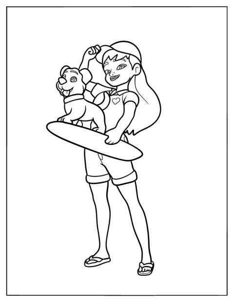 Stephanie und Dash aus dem Sea Life Team sind zusammen zu sehen.