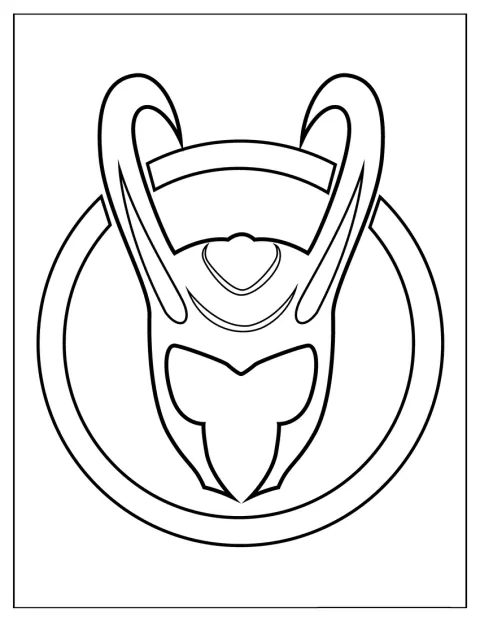 Logo-ul lui Loki este ilustrat simplu, cu litere mari.