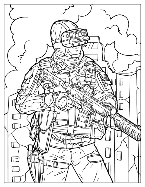 A Brother’s Keeper Azure skin Call of Duty-karaktere látható.