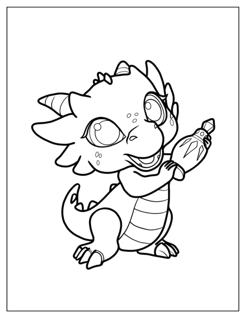 Shimmer And Shine Coloring Page Of Simple Nazboo Outline For Preschoolers