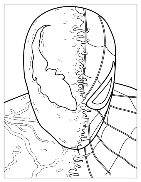 Venom tunkeutuu Spider-Manin kehoon ja ottaa hänet valtaansa.