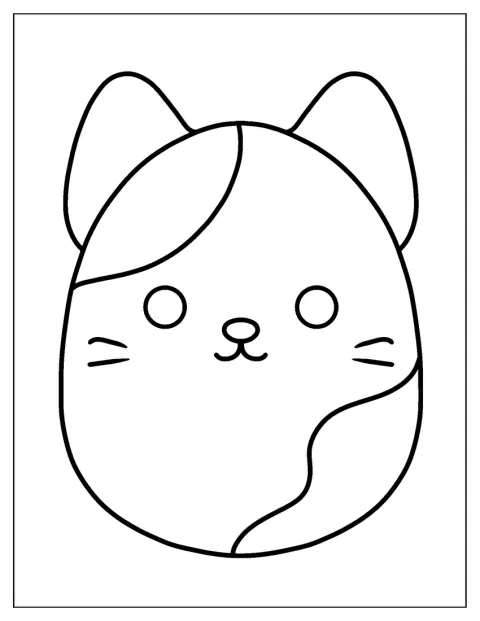 Cameron má podobu kočky a patří mezi Squishmallow.