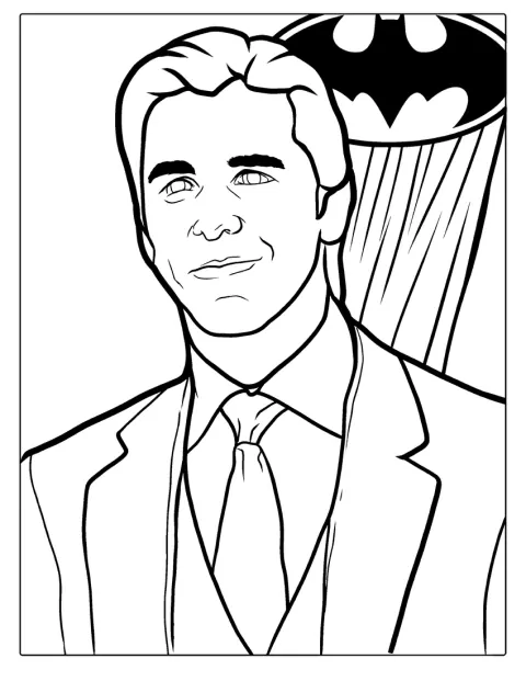 Christian Bale porträtterar Bruce Wayne.