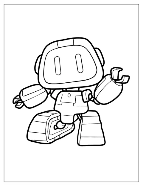 Boogie Bot, le robot de Poppy Playtime, apparaît seul.