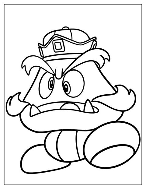 Goomboss, dall’aspetto minaccioso, è raffigurato da solo.