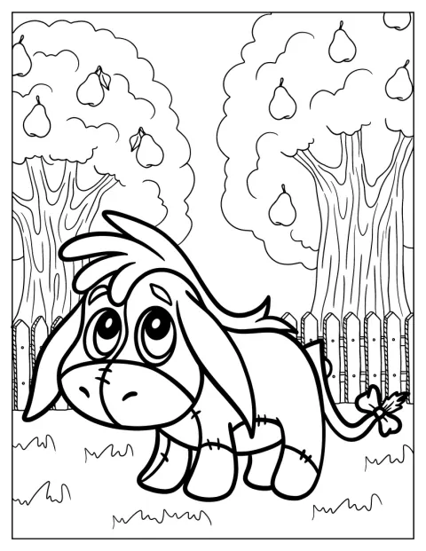 Bisonho aparece desenhado em estilo kawaii, com um aspeto adorável.
