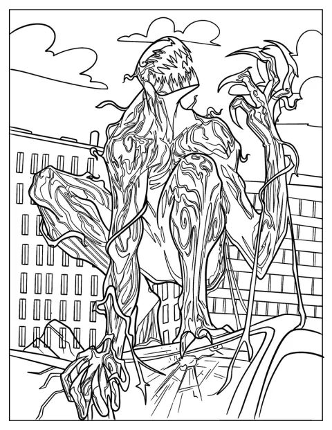 Carnage murisee auton katolla.