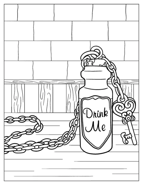 Potion From Alice In Wonderland To Color