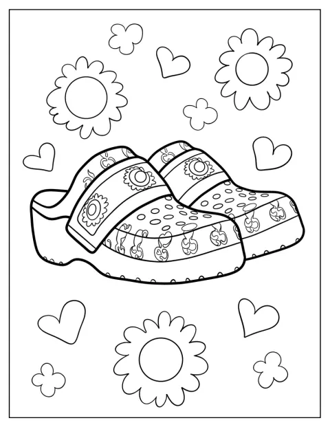 De Crocs Classic Bae-clog heeft een hoge zool en een brede band.