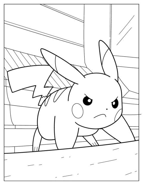 Pikachu Ready To Fight