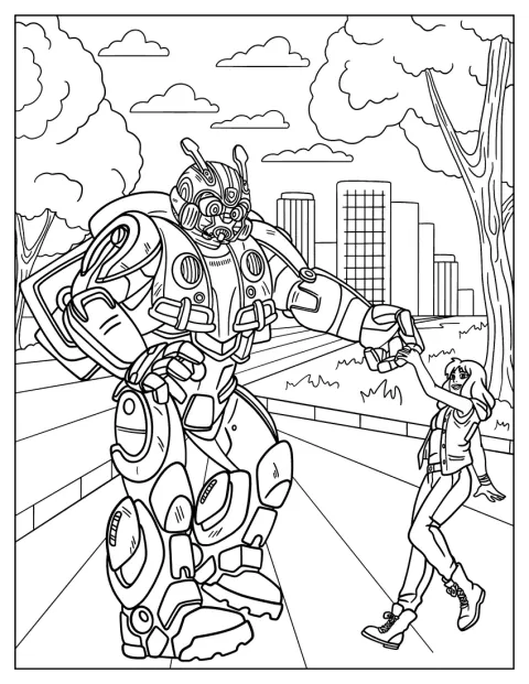 Bumblebee et Charlie Watson dansent ensemble.