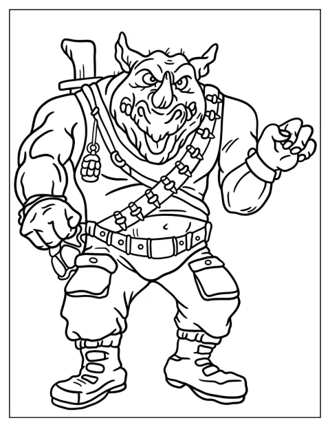 Rocksteady részletgazdag képen látható.
