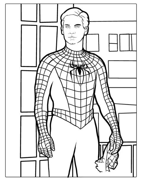 Tobey Maguire esittää Peter Parkeria.