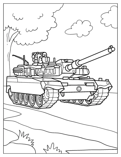 Un artillero ocupa la torreta de un tanque surcoreano K2 Black Panther.