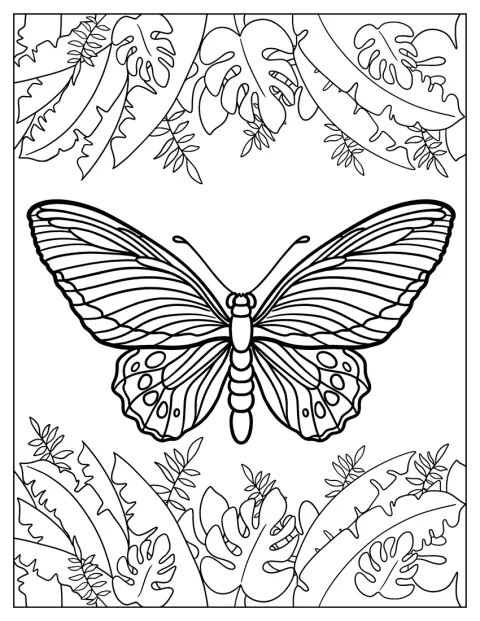 Ein Cape-York-Schmetterling ist mit ausgebreiteten Flügeln abgebildet.
