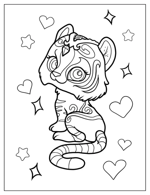 Shimmer And Shine Coloring Page Of Pretty Nahal Sitting