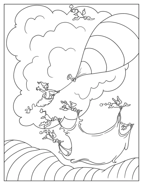 『ぼくが行くところ』の表紙に、物語の絵が描かれています。