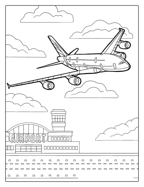 Airbus A320 Double Decker Plane