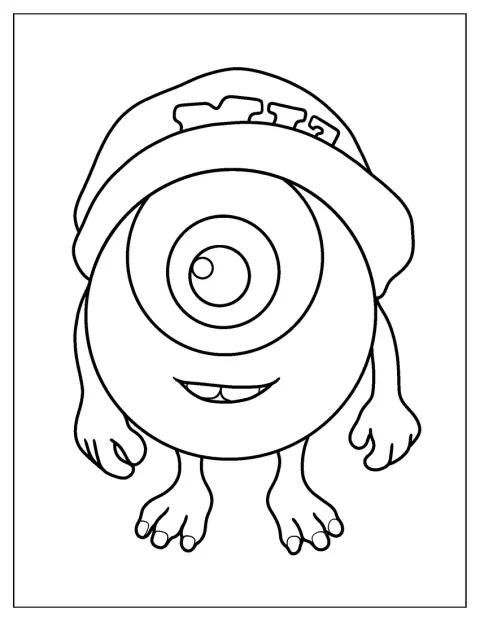 Un Minion posa con un’espressione allegra.
