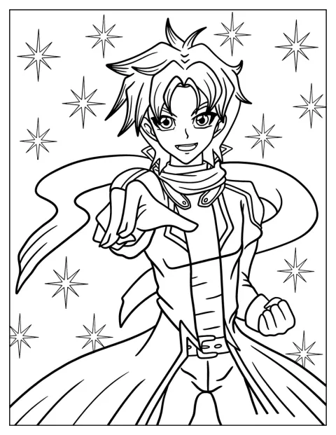 Taishi Miwa ler på bilden.