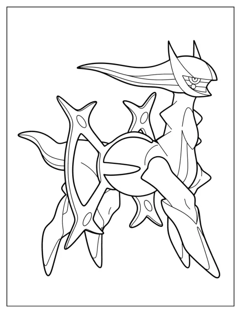 Arceus poseeraa Pokémon-roistona.
