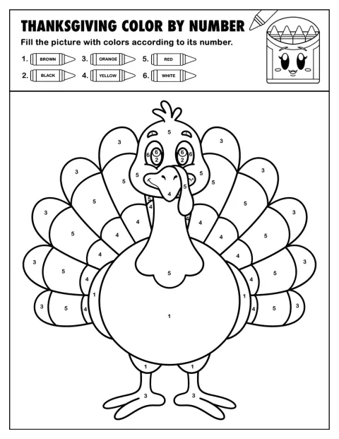 Un pavo de aspecto simpático posa para Acción de Gracias.