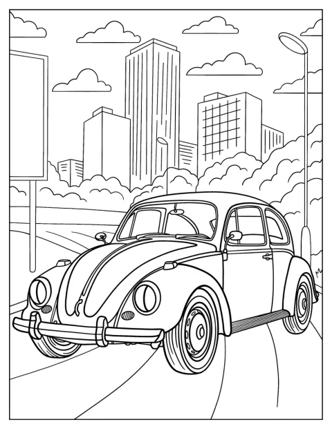 Bumblebee apparaît sous la forme d’une Volkswagen Coccinelle.