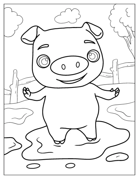 Pepe uśmiecha się radośnie.