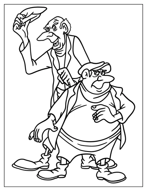 Jasper en Horace staan samen afgebeeld.