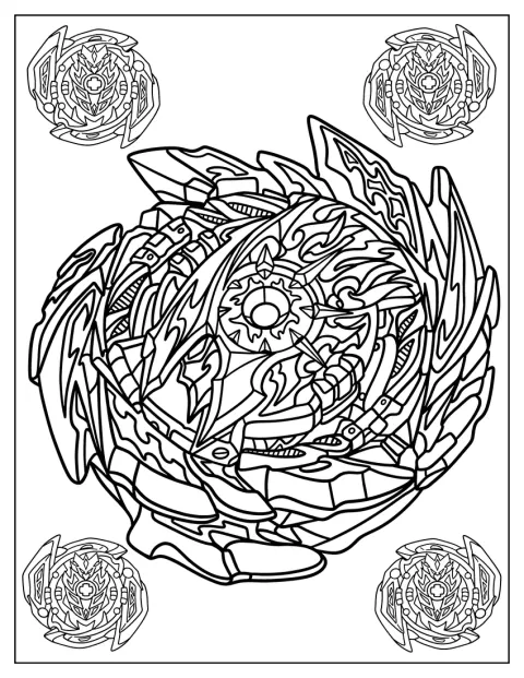スーパーハイペリオンのベイが正面から描かれています。