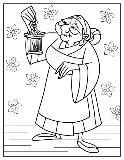 Mormor Fa håller i Cri-Kee.