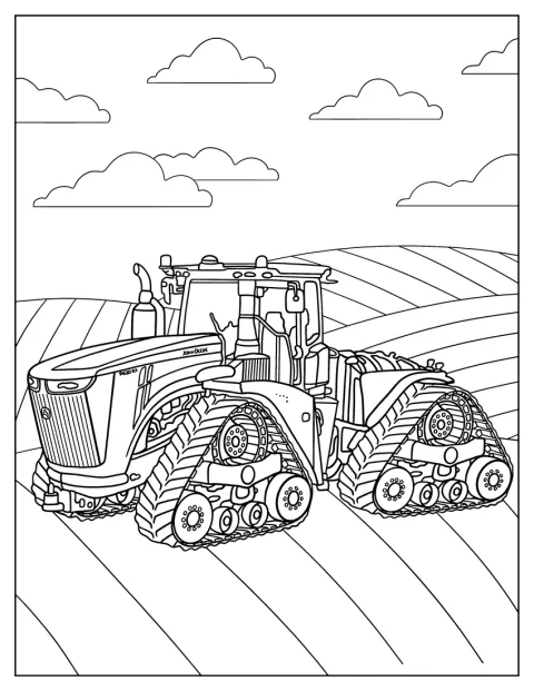 8RX John Deere Tractor Model