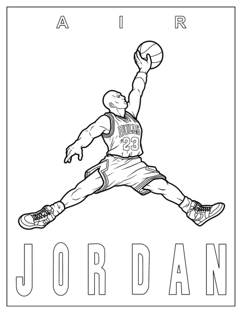 Michael Jordan aparece junto al logotipo Jumpman de Nike.