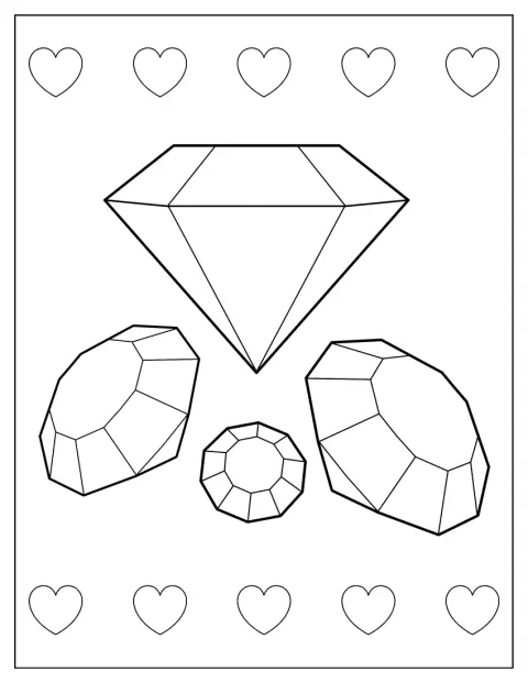 Lo stesso diamante rotondo è raffigurato da diverse angolazioni.